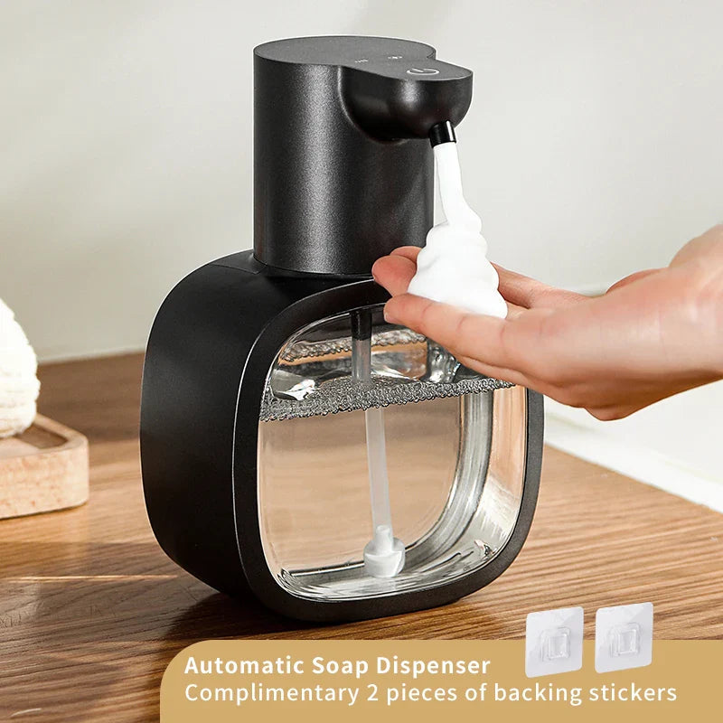 Automatic Soap Dispenser Foamello | Wall Mounted | 500 ml | Rechargeable & Touchless | Sensor-Operated Foam Function