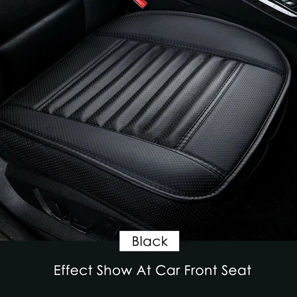 DriveLuxe Car Seat Cover | Breathable PU Leather Seat Cover | Non-Slip & Comfortable | Suitable for All Seasons & Vehicle Types
