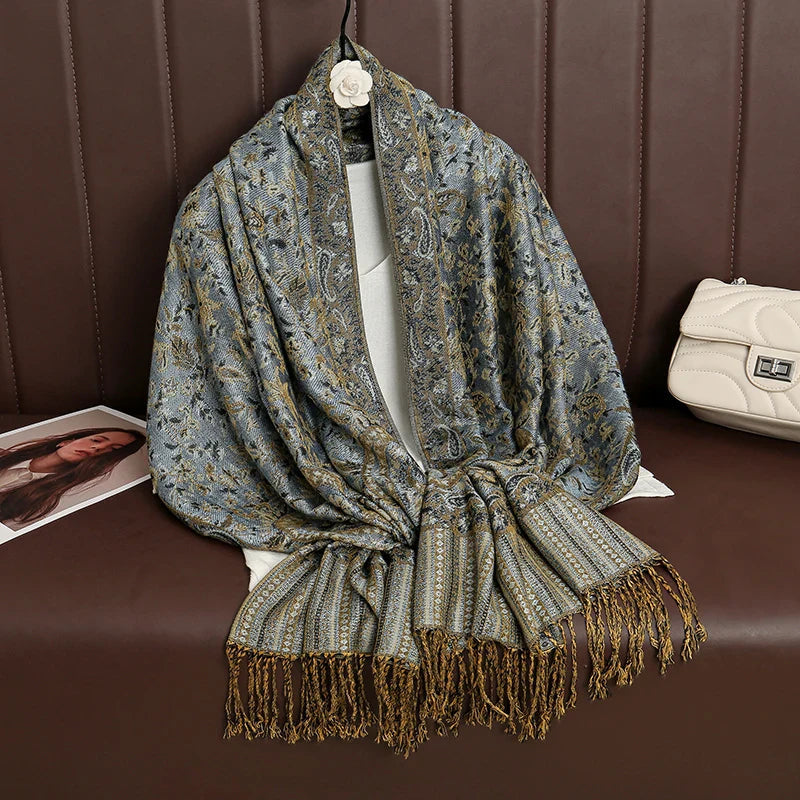 Élégancea | Women's Scarf | Cashmere Feel | 70 × 190 cm | Luxury Print & Warm