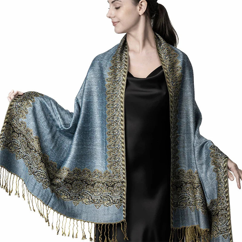 Élégancea | Women's Scarf | Cashmere Feel | 70 × 190 cm | Luxury Print & Warm