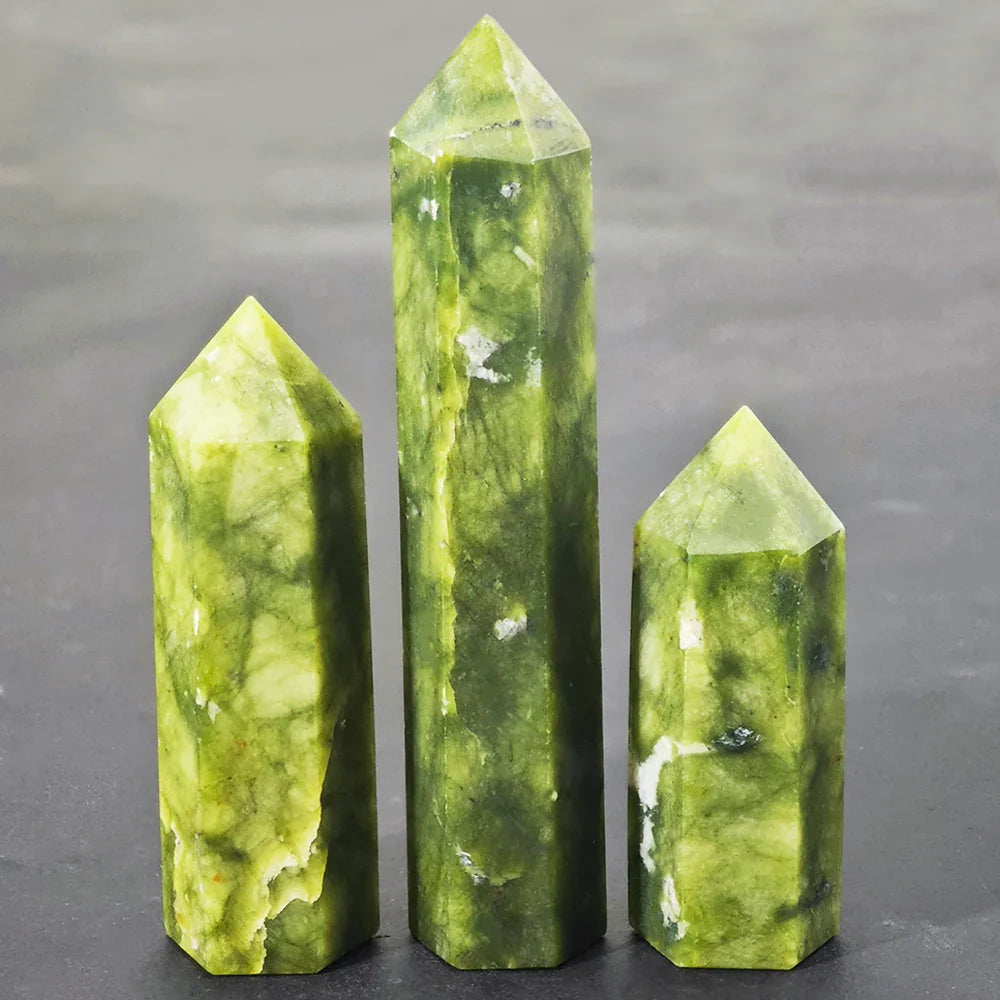 Crystal Obelisk Elaria | Natural Stone Healing Stone | For Meditation & Reiki | 4–8 cm