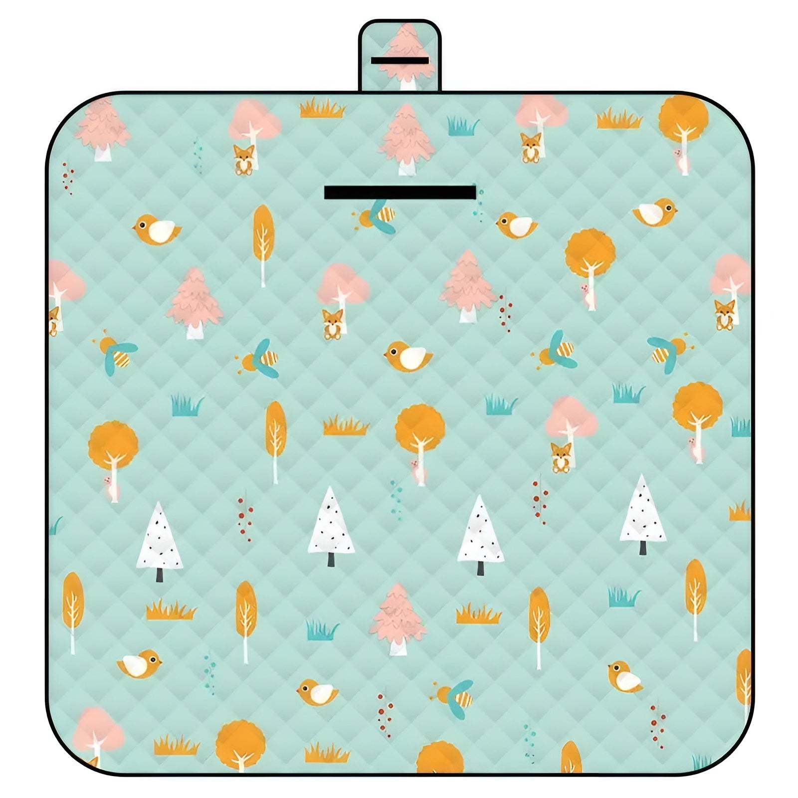Foldable Baby Play Mat Wanderlino | Padded & Waterproof | For Outdoor & Home | Includes Carrying Bag