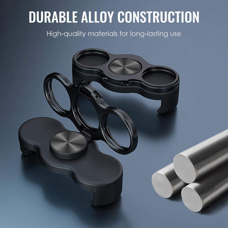 Griparo | Smartphone-Fingerring Halterung | 360° Drehbar & Klappbar | Magnetischer Handyhalter aus Zinklegierung