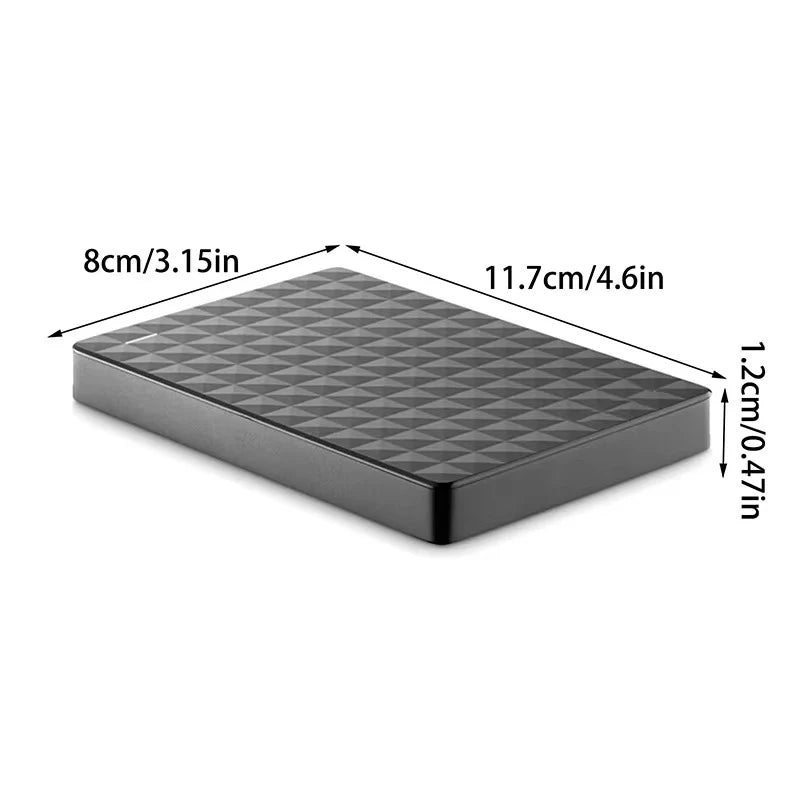 Storixa | Externe Festplatte | 2 TB Speicher | USB 3.0 Hochgeschwindigkeit | Kompaktes Datenspeichergerät