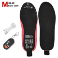 Heated Insoles WarmStep Pro | Rechargeable with Remote Control | 3 Heat Settings | Customizable | Electric Foot Warmers for Winter & Outdoor