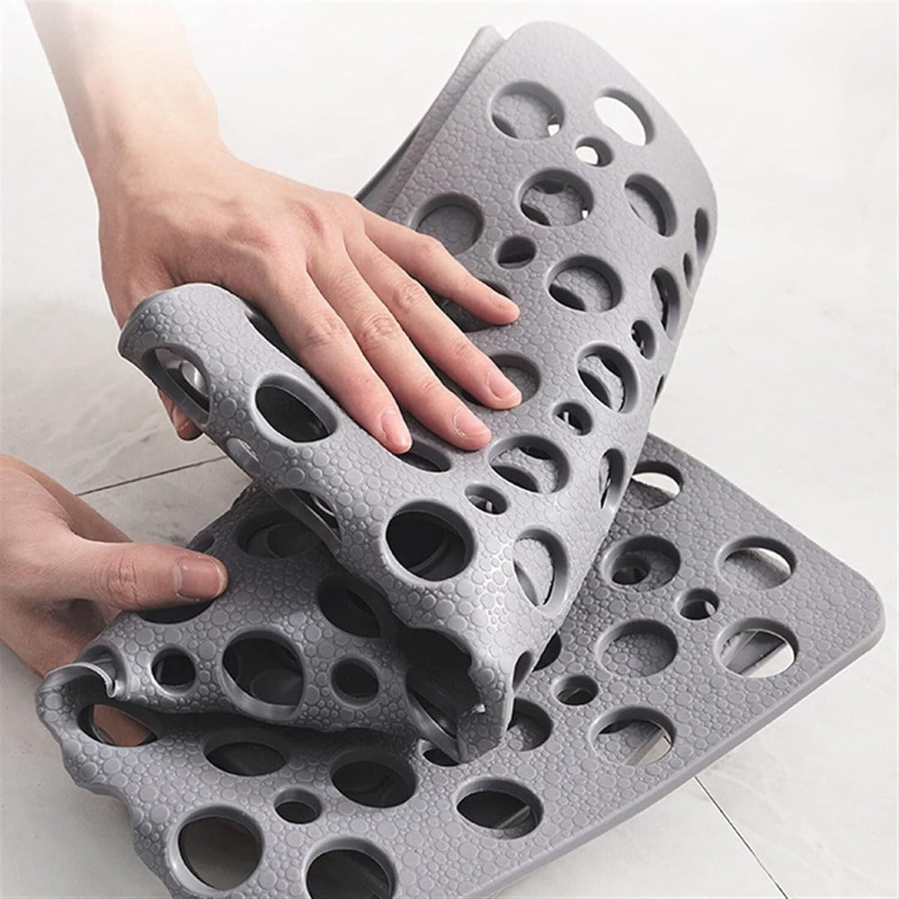 AquaSafe Shower Mat | Non-Slip & Antibacterial | Hygienic PVC | Safe Showering