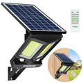 HelionGuard ProLight 12000 Solar LED Floodlight with Remote Control | Motion Sensor up to 30 m | 3000 lm | IP65 | For Garden, Garage & Yard Lighting