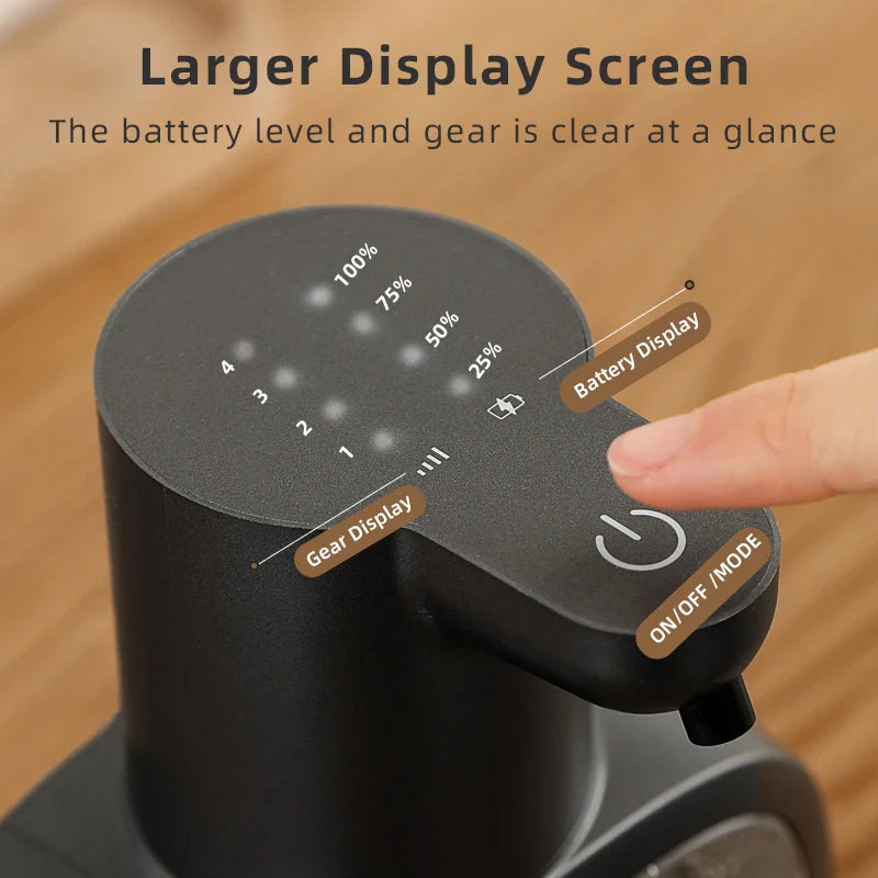 Automatic Soap Dispenser Foamello | Wall Mounted | 500 ml | Rechargeable & Touchless | Sensor-Operated Foam Function