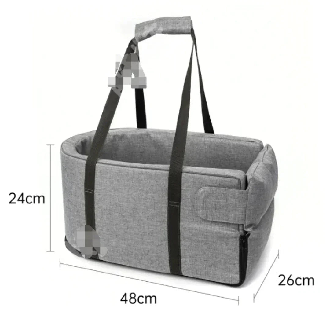 Car Dog Seat PetCruza | Safe & Padded | For Small Dogs up to 11 kg | Easy to Install