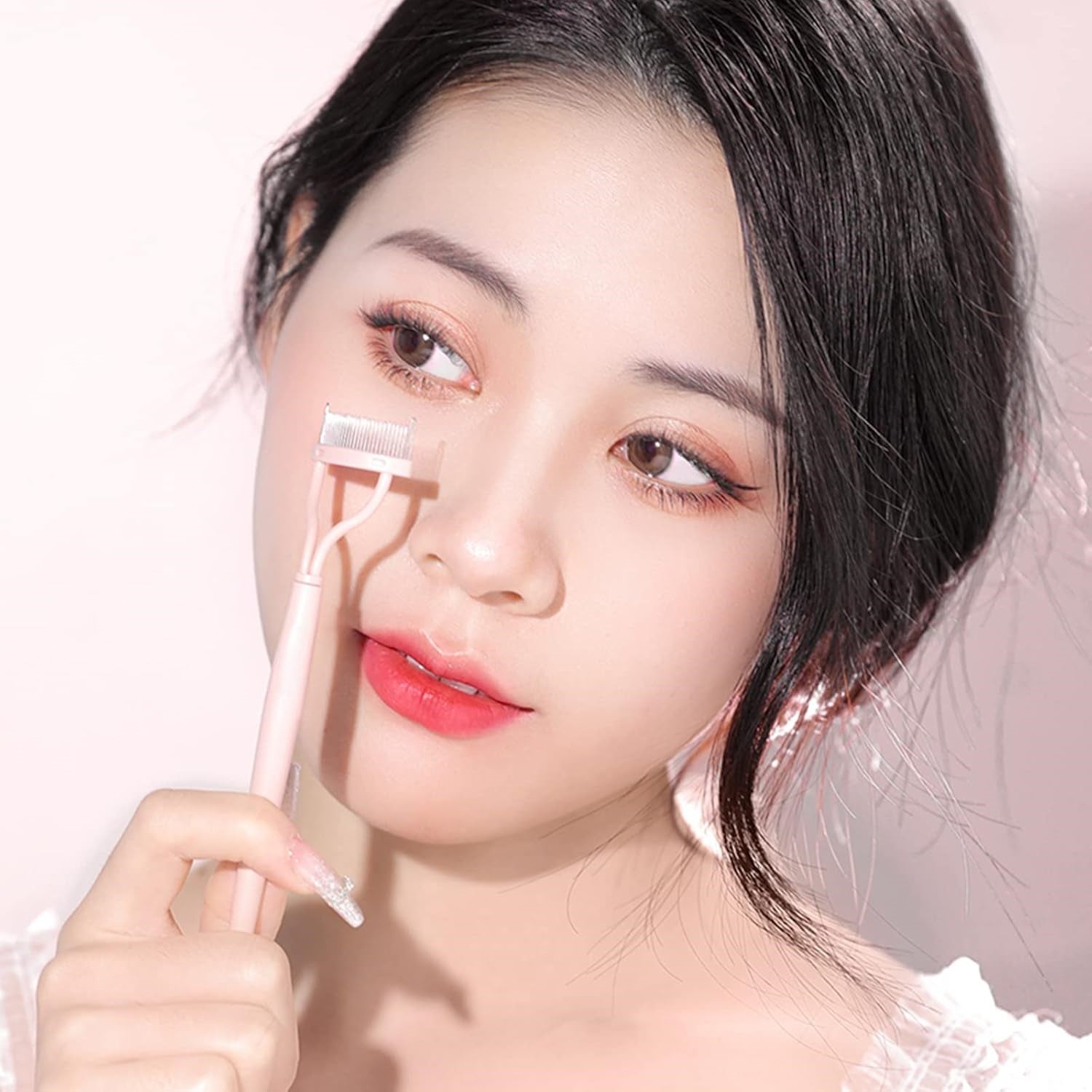 BelleCurve Eyelash Comb & Mascara Brush | Perfect Definition | Clump-Free | With Protective Cap