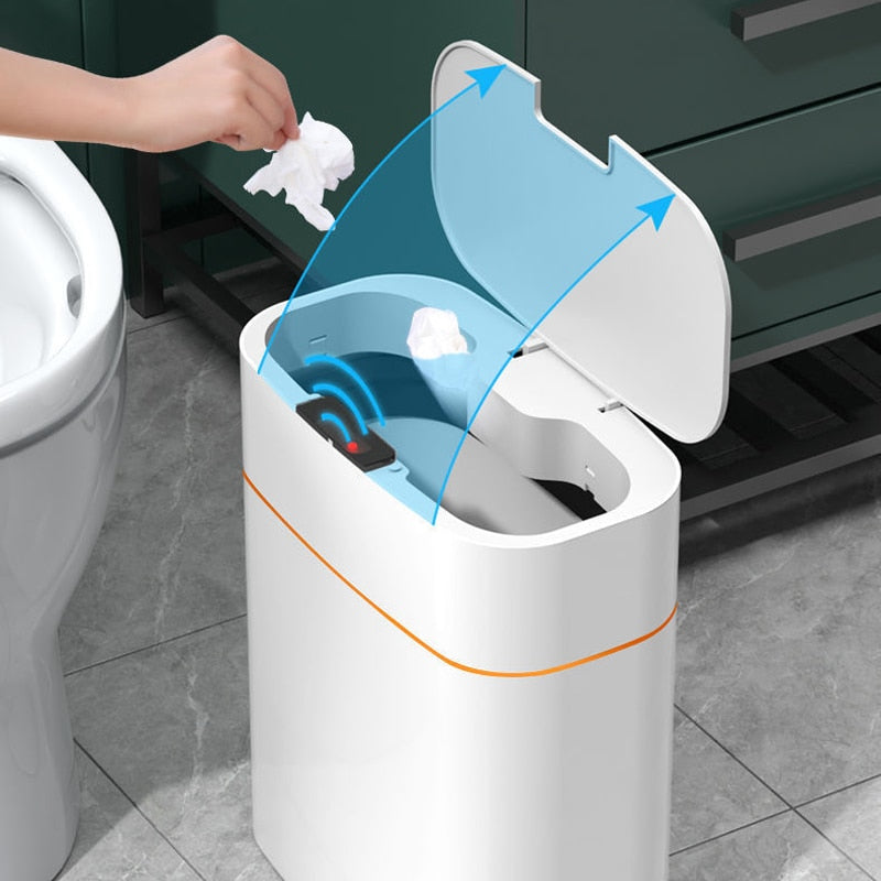 Cleanova Sensor Trash Bin | Automatic & Silent | Hygienic & Waterproof | 13L | Infrared Technology