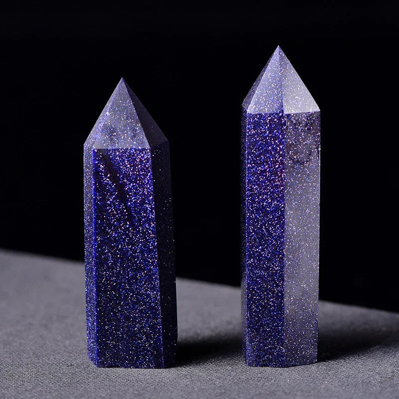Crystal Obelisk Elaria | Natural Stone Healing Stone | For Meditation & Reiki | 4–8 cm