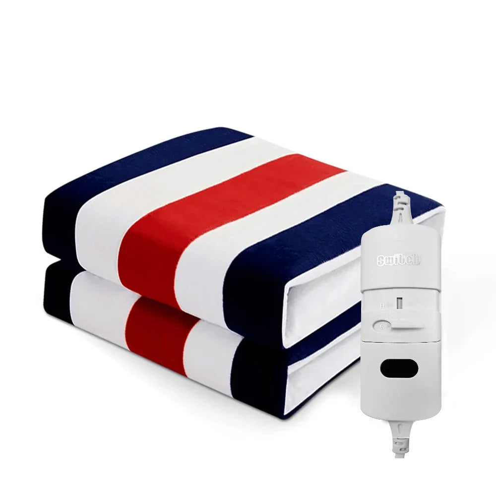 Electric Heated Blanket | Thermostat Controlled | Double Size | 220V EU Plug