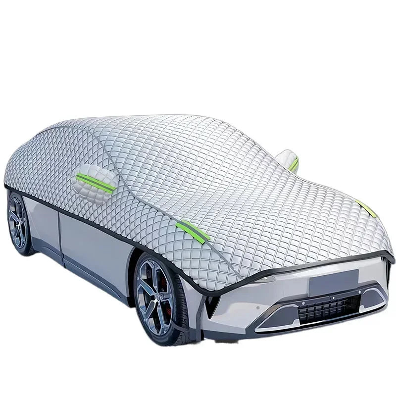 AutoProtect 4Season | Car Cover Half Garage | Waterproof & Heat Resistant | Frost, Sun & Hail Protection | All-Season Cover
