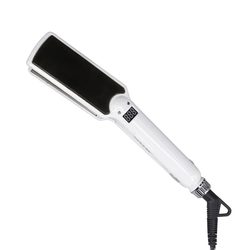 Hair Straightener TITANEA PRO | Wide Nano-Titanium Plates | 50–249°C | LED Display & Dual Voltage | 25×4.3×3.5 cm