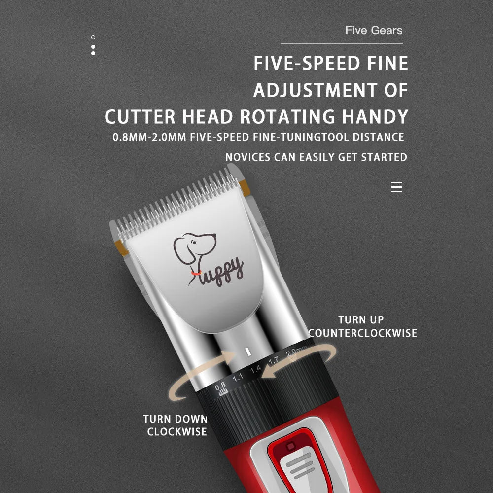 Hair Clipper TrimBuddy ProCut | Cordless & Rechargeable | For Dog, Cat & Rabbit | 120 Min. Runtime | Quiet & Precise