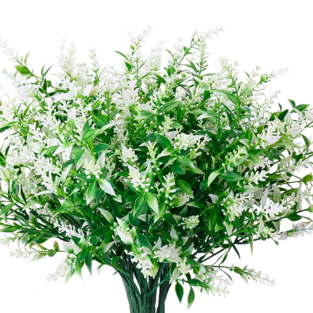 Florabell 12-Piece Set Artificial Lavender | Artificial Plants for Weddings, Vases, Wreaths & Decoration | For Indoor & Outdoor Use