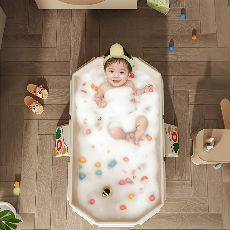 AquaLounge Foldable Bathtub | PVC | For 1–3 Persons | With Shelves & Quick Fill System