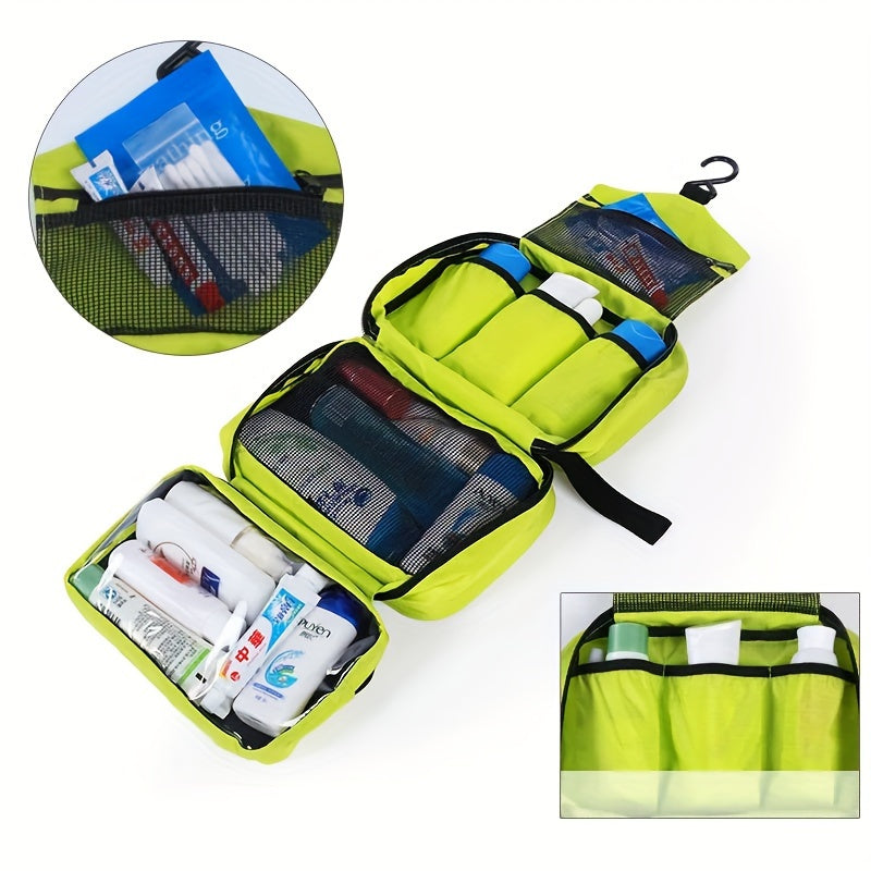 Traviora | Kulturbeutel mit Aufhängung | Reise Organizer | Mehrere Fächer | Kompaktes Design