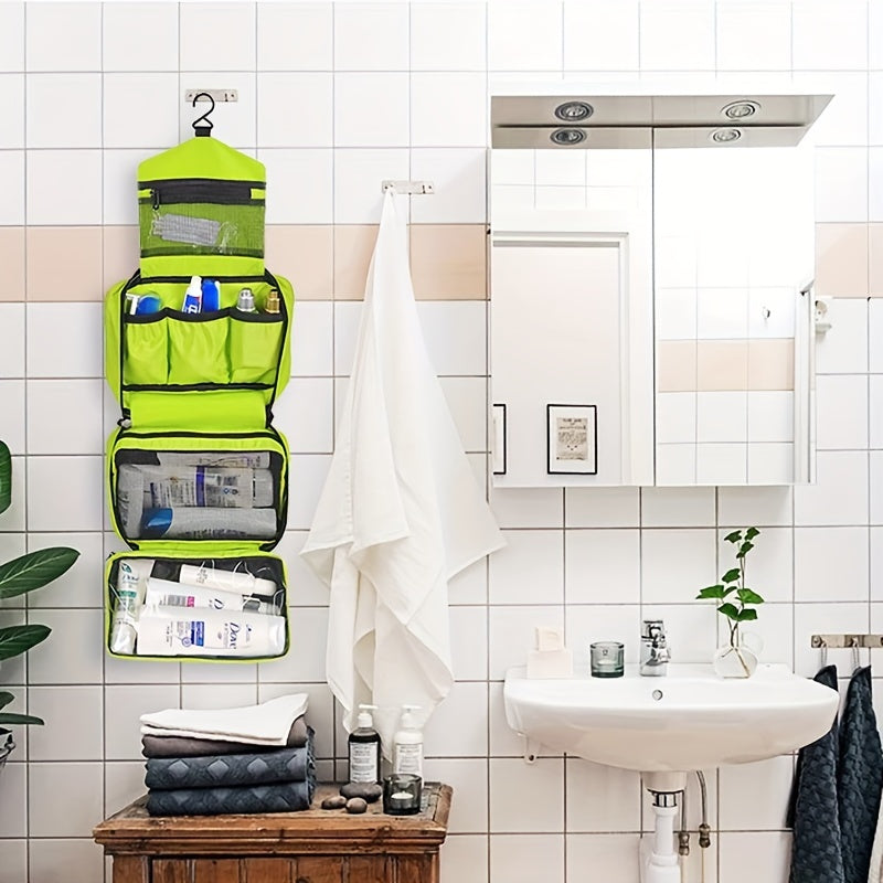 Traviora | Kulturbeutel mit Aufhängung | Reise Organizer | Mehrere Fächer | Kompaktes Design