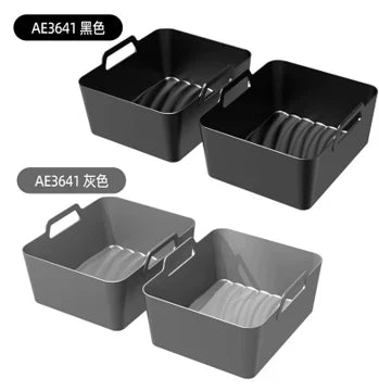 CrispyMate Silicone Insert | For Ninja AF500UK Air Fryer | Reusable & Non-Stick | 5.2 L & 10.4 L
