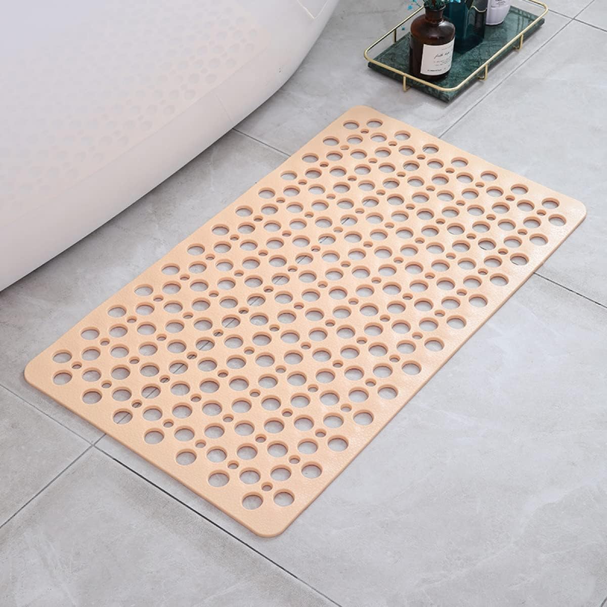 AquaSafe Shower Mat | Non-Slip & Antibacterial | Hygienic PVC | Safe Showering