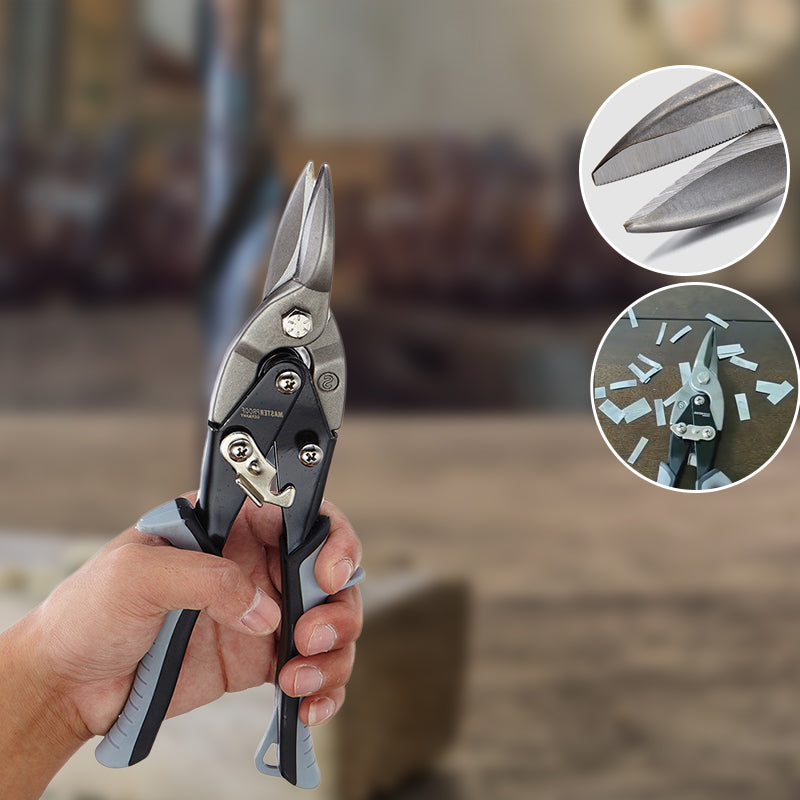 Cortexa | Metallschere | Präzisionsschnitt | Rostfreier CRV-Stahl | Für Garten & Elektroarbeiten