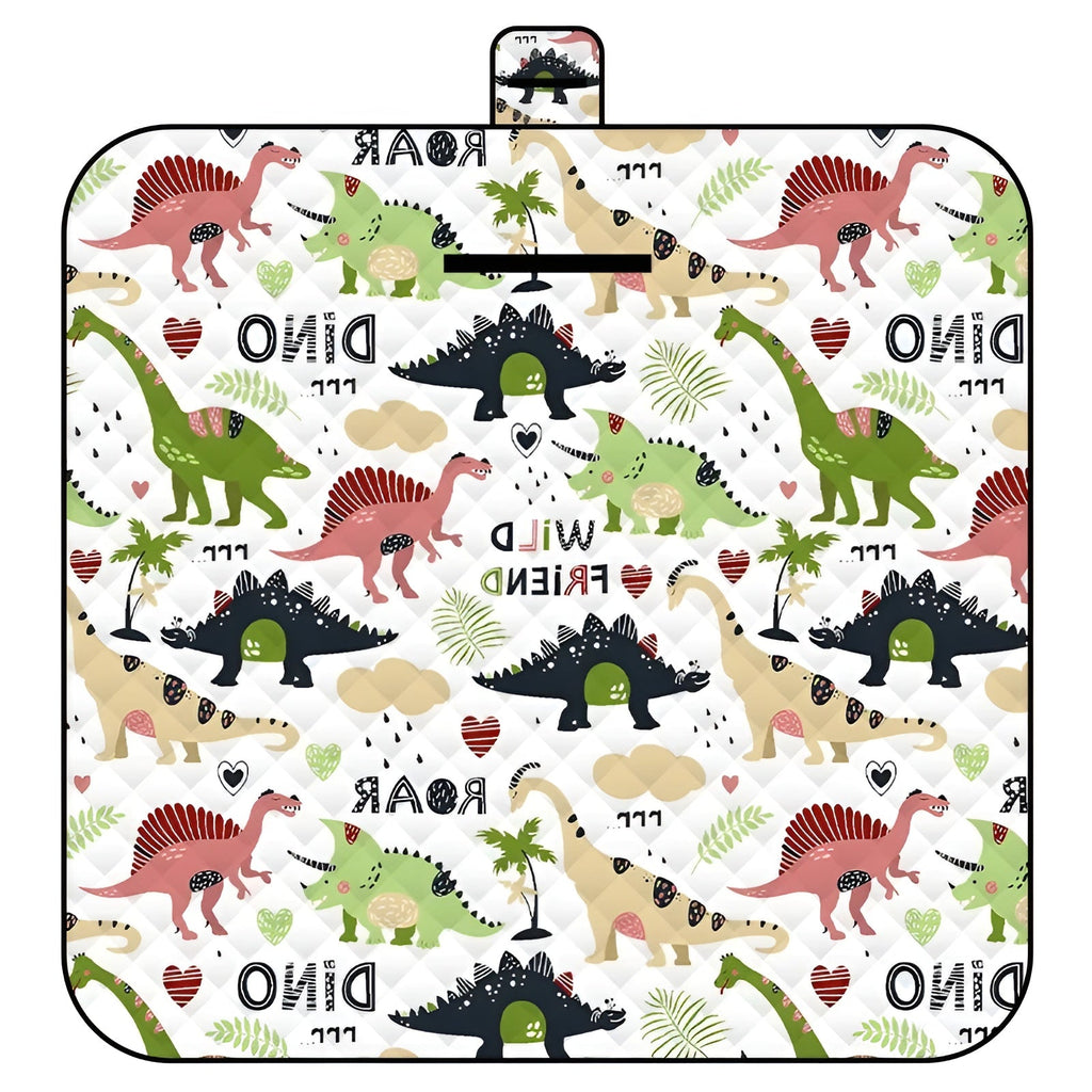 Foldable Baby Play Mat Wanderlino | Padded & Waterproof | For Outdoor & Home | Includes Carrying Bag