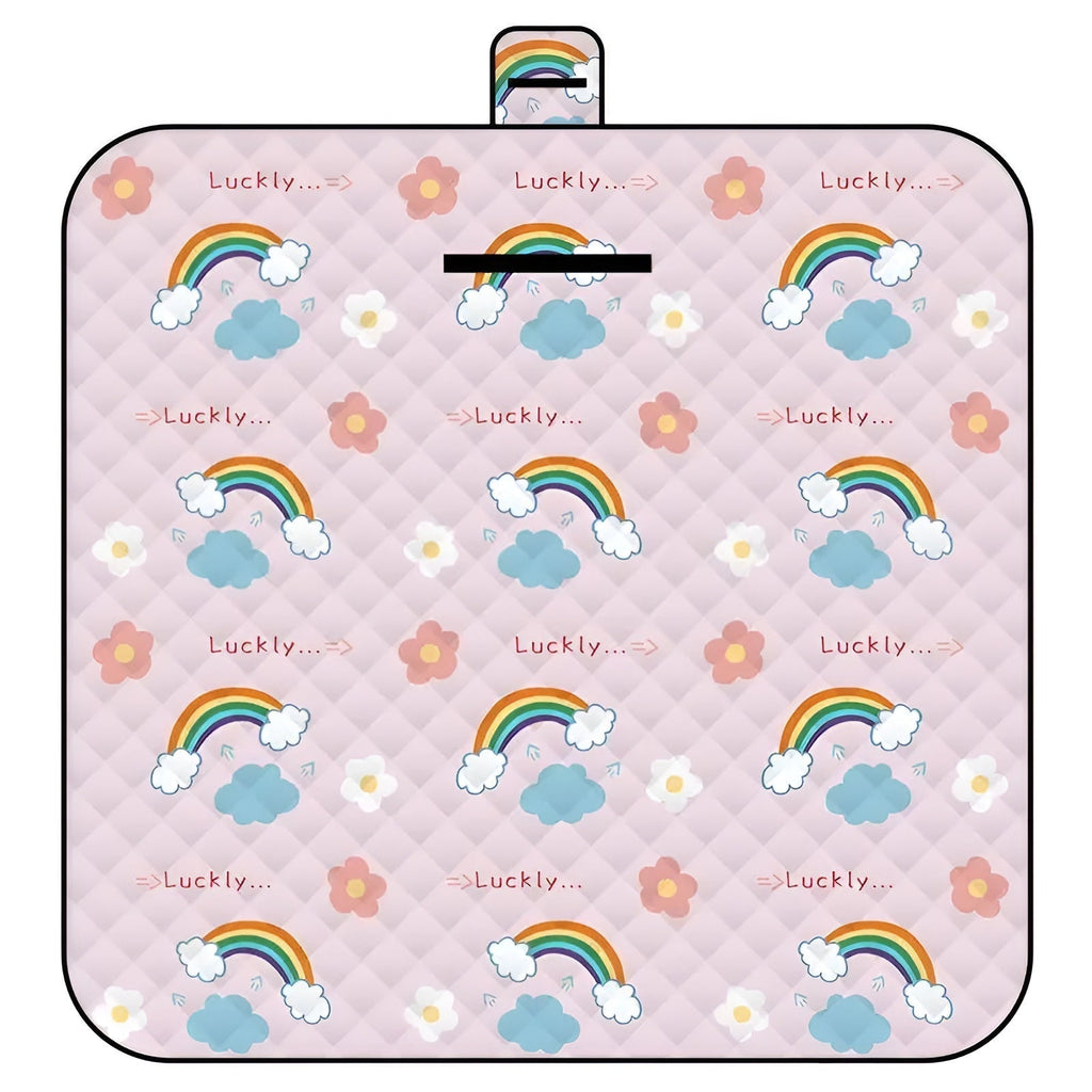 Foldable Baby Play Mat Wanderlino | Padded & Waterproof | For Outdoor & Home | Includes Carrying Bag