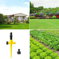 GartenNova 360° Rasensprenger | Automatischer Gartenregner | Für Rasen, Gewächshaus & Garten