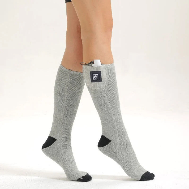 Heated Socks ThermoLuxe | Rechargeable | Adjustable Temperature | Up to 8 Hours Warmth